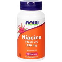 NOW Niacine flush vrij 250mg