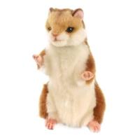 Hansa pluche hamster - knuffeldier - 15 cm - bosdieren knuffel - realistisch