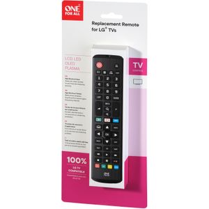 One For All TV Replacement Remotes URC4911 afstandsbediening IR Draadloos Drukknopen