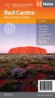 Wegenkaart - landkaart Iconic Map The Red Centre - Alice Spring to Uluru - Australië | Hema Maps