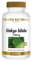 Golden Naturals Ginkgo Biloba 7500mg Capsules
