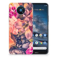 Nokia 8.3 TPU Case Bosje Bloemen