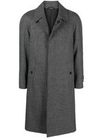 Lardini manteau à revers pointus - Noir