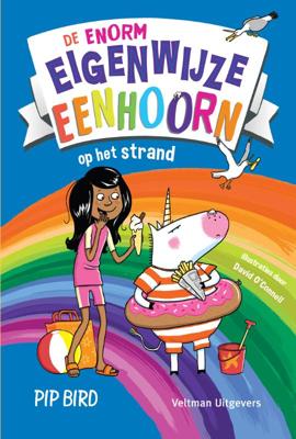 De enorm eigenwijze eenhoorn op het strand (Hardback)