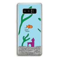 Aquarium: Samsung Galaxy Note 8 Transparant Hoesje