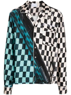 BLUE SKY INN chemise boutonnée à motif Check Pool - Multicolore