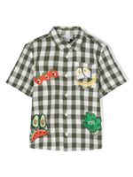 Stella McCartney Kids t-shirt en coton à motif brodé - Vert