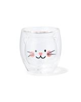 HEMA Glas Dubbelwandig 7.2x6.8cm Kat