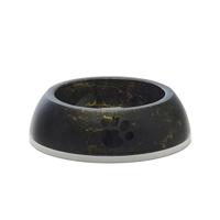 Savic voerbak delice 2 marble zwart / goud