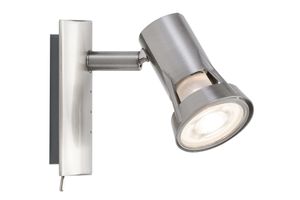 Paulmann Teja 66698 Wandspot GU10 10 W LED Nikkel (gesatineerd)