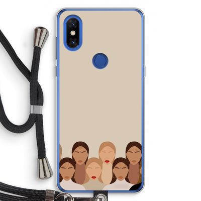 Girls girls girls: Xiaomi Mi Mix 3 Transparant Hoesje met koord