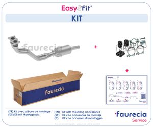 Katalysator Faurecia, u.a. fÃ¼r Audi, Skoda, VW, Seat