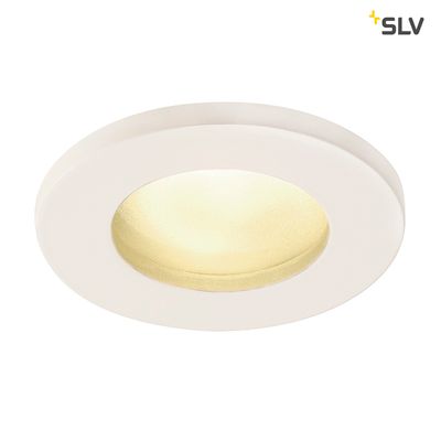 Plafondinbouwarmatuur DOLIX OUT Wit rond GU10