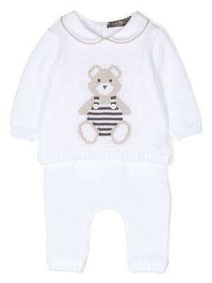 Little Bear pantalon en coton - Blanc