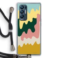 Baar B: Oppo Find X3 Neo Transparant Hoesje met koord