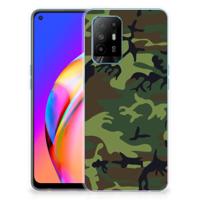 OPPO A94 5G | Reno5 Z | TPU bumper | Army Dark OPPO A94 5G | Reno5 Z | TPU bumper | Army Dark