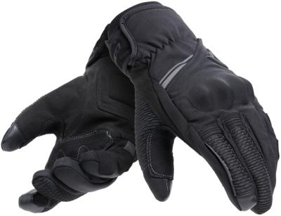 DAINESE Trento D-Dry Thermal Gloves, Motorhandschoenen winter, Zwart