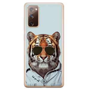 Samsung Galaxy S20 FE siliconen hoesje - Tijger wild