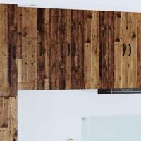 Keukenkast aan de muur Oud Hout 60 x 31 x 80 cm Bewerkt hout Keukenkast aan de muur Oud Hout 60 x 31 x 80 cm Bewerkt hout