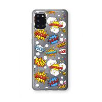 Pow Smack: Samsung Galaxy A31 Transparant Hoesje