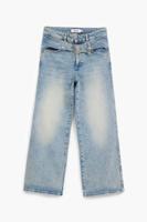 Culotte jeans met riem - BLUE - 44