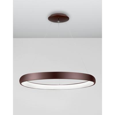 Lyora Design hanglampAlbi koffie bruin Ø 81cm - 8105609