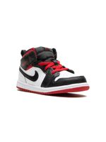 Jordan Kids baskets mi-montantes Air Jordan 1 'White/Gym Red' - Blanc - thumbnail