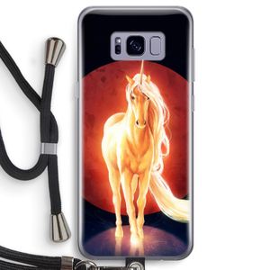 Last Unicorn: Samsung Galaxy S8 Transparant Hoesje met koord