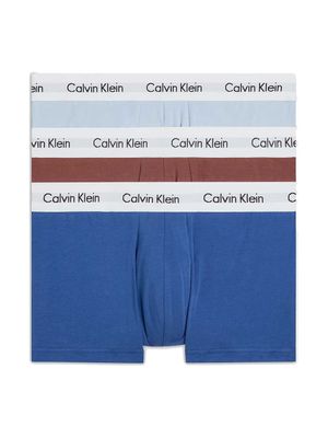 Calvin Klein - 3p Low R. Trunk - Cotton Stretch - H5G, Maat:M