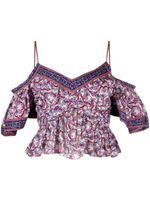 MARANT ÉTOILE blouse Garuva à fleurs - Tons neutres