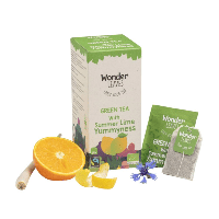 Wonder Leaves bio ft green tea lime (25x 1,8gr)
