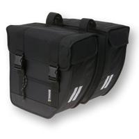Basil tour xl dubbele tas 40-liter zwart 17016 Basil tour xl dubbele tas 40-liter zwart 17016