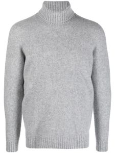 Drumohr pull en laine à col roulé - Gris