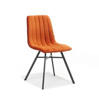 Stoel Pam Oranje - Set van 2 Stoel Pam Oranje - Set van 2