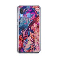 Pink Orchard: Samsung Galaxy A40 Transparant Hoesje