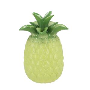 Bloemenvaas Tropical Pineapple - ananas vaas - groen - D18 x H28 cm