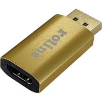 ROLINE GOLD 4K DisplayPort/HDMI Adapter, Actief, v1.2, DP Male - HDMI Female
