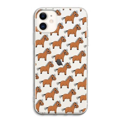 Pony: iPhone 11 Transparant Hoesje