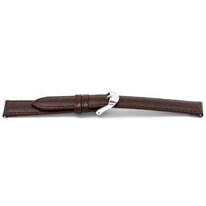 Horlogeband Universeel HI030-XL Leder Bruin 24mm