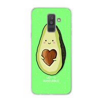 Avocuddle: Samsung Galaxy A6 Plus (2018) Transparant Hoesje