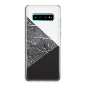 Combinatie marmer: Samsung Galaxy S10 Plus Transparant Hoesje