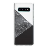Combinatie marmer: Samsung Galaxy S10 Plus Transparant Hoesje