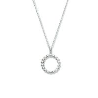 Ketting Open Rondje 13 mm zilver 41-45 cm