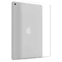 Basey Hoesje Geschikt voor iPad 10.2 2021 Tablethoes Shockbestendig Back Cover Siliconen Tablet Case - Transparant