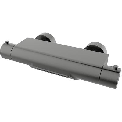 Wiesbaden Style Thermostatische Badmengkraan - Waterval - Cooltouch - Gunmetal