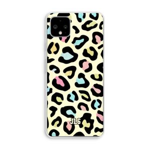 Leopard pattern: Pixel 4 XL Transparant Hoesje