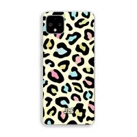 Leopard pattern: Pixel 4 XL Transparant Hoesje