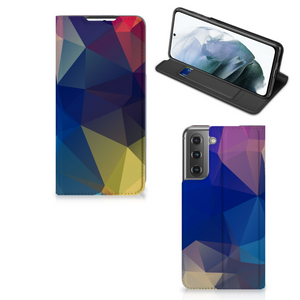 Samsung Galaxy S21 FE Stand Case Polygon Dark