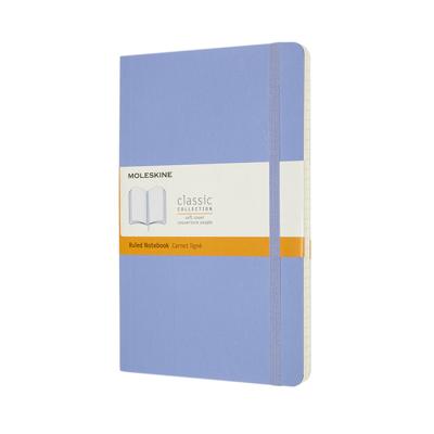 Notitieboek moleskine large 130x210 ln sc hydr bl