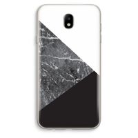 Combinatie marmer: Samsung Galaxy J7 (2017) Transparant Hoesje